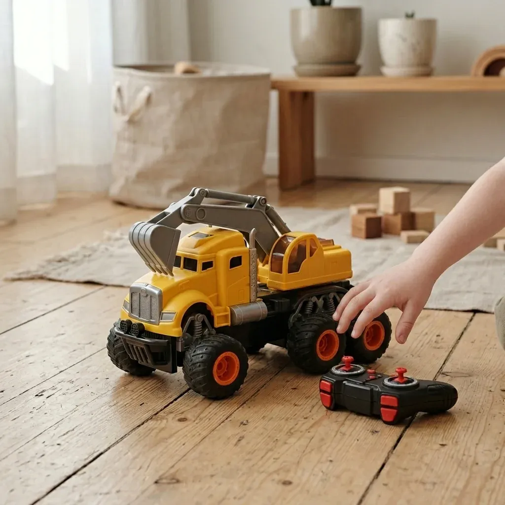 Remote Control Construction Engineering Excavator Truck