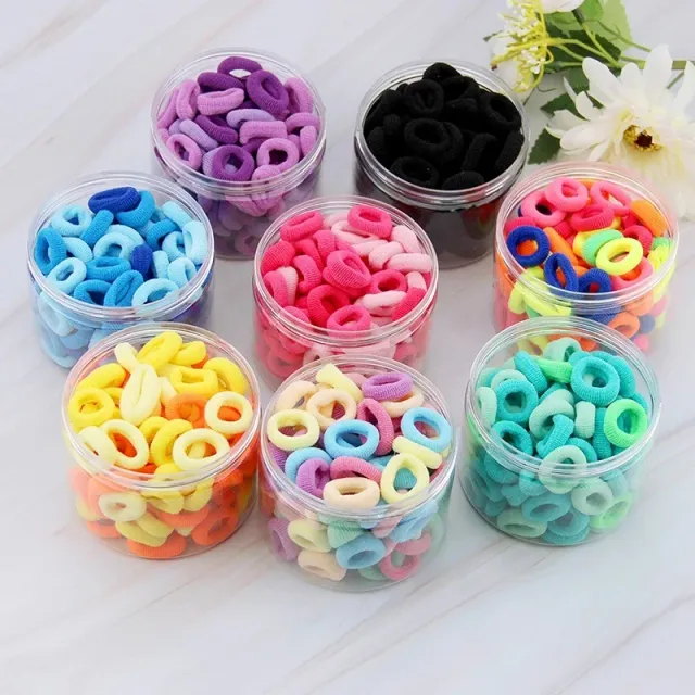 Kids Seamless Rubber Band Hair Rings