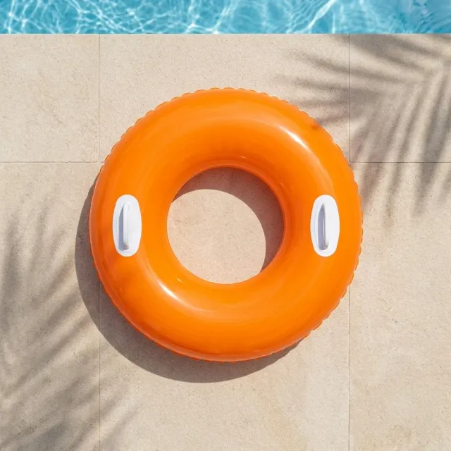Inflatable Swim Ring Tubes with Handles