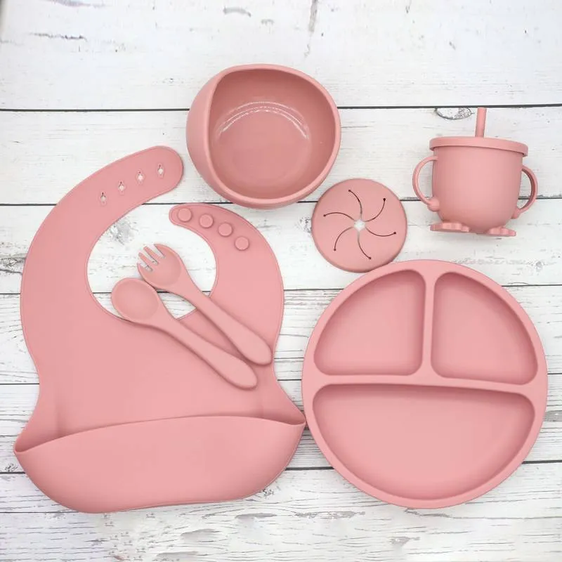 7 Piece Baby Feeding Set BPA Free
