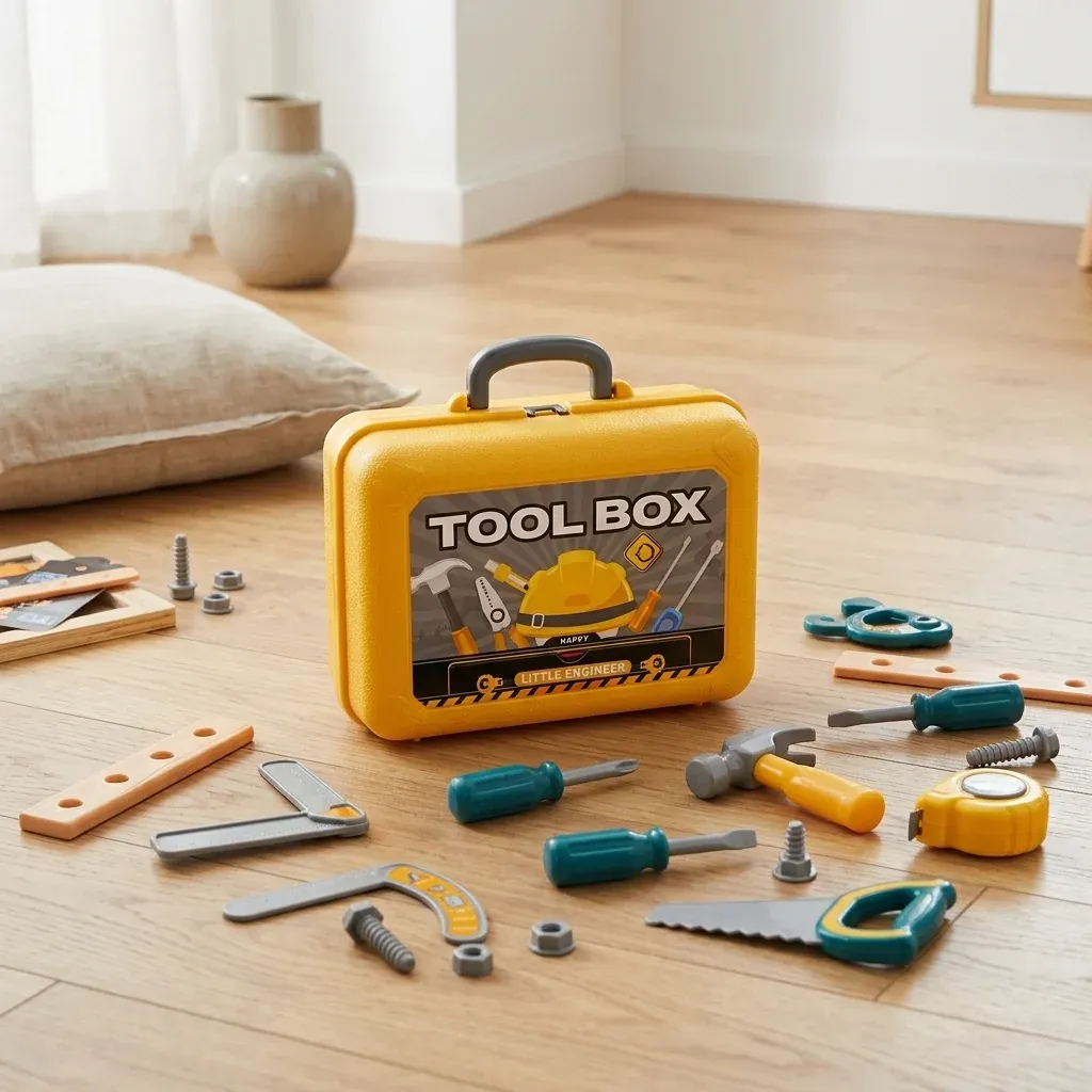 2-in-1 Portable Tool Set Toy Backpack