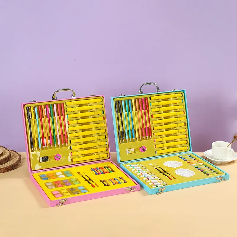 88-Piece Deluxe Children's Art and Stationery Set