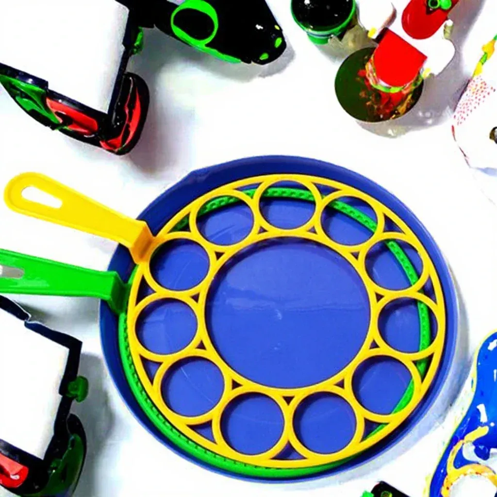 Colorful Outdoor Kids Bubble Toy Set