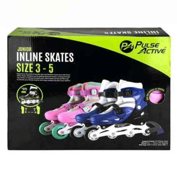 Pulse Active Incline Skates with Adjustable Fit