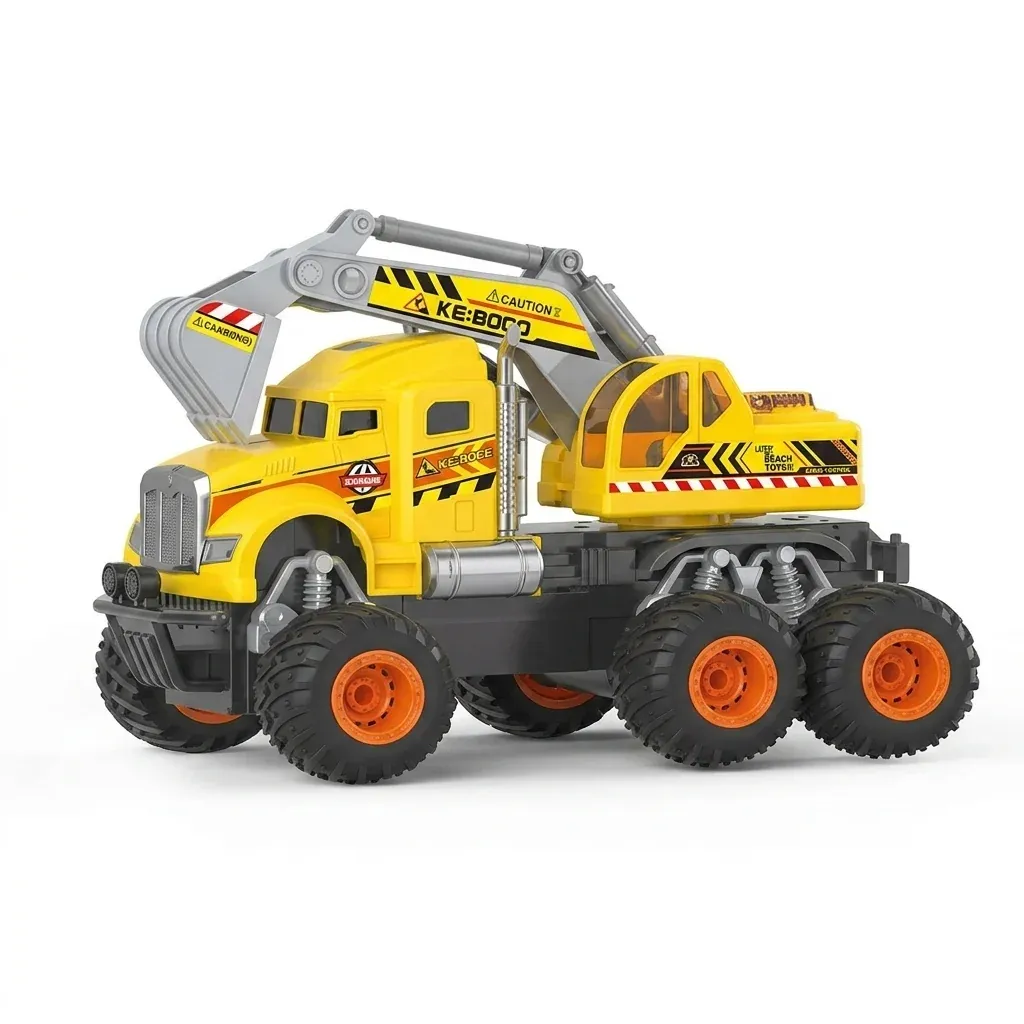 Remote Control Construction Engineering Excavator Truck