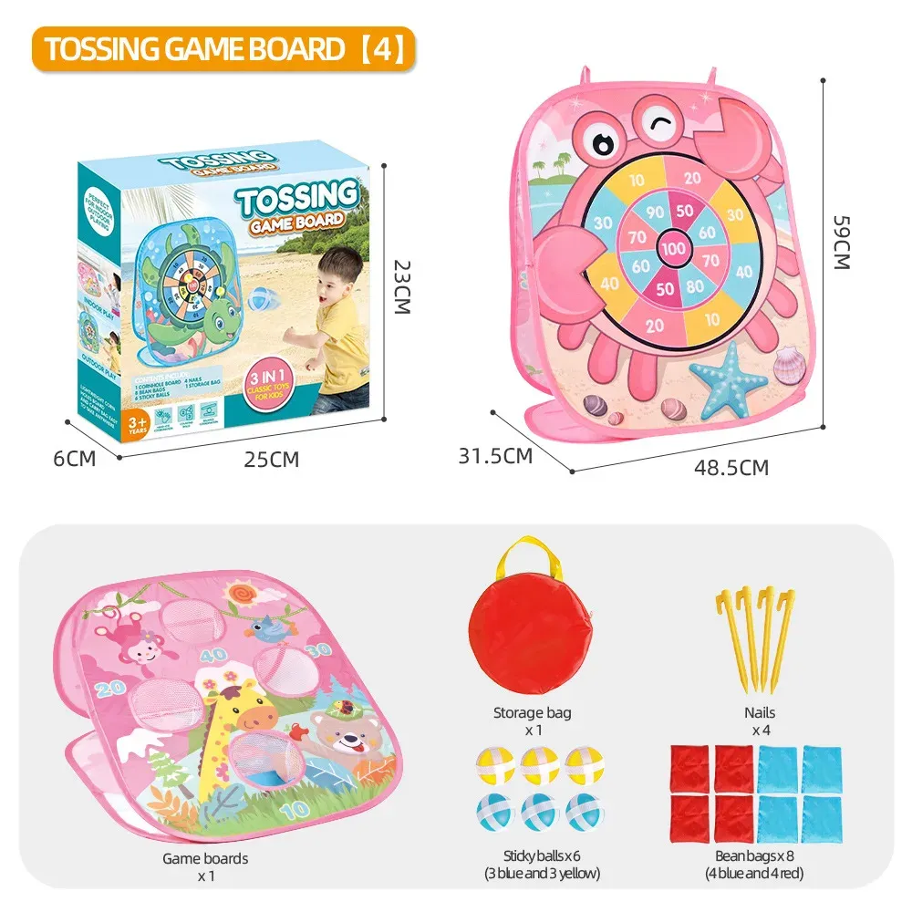 Beanbag Sticky Ball Multifunctional Target Throwing Toy