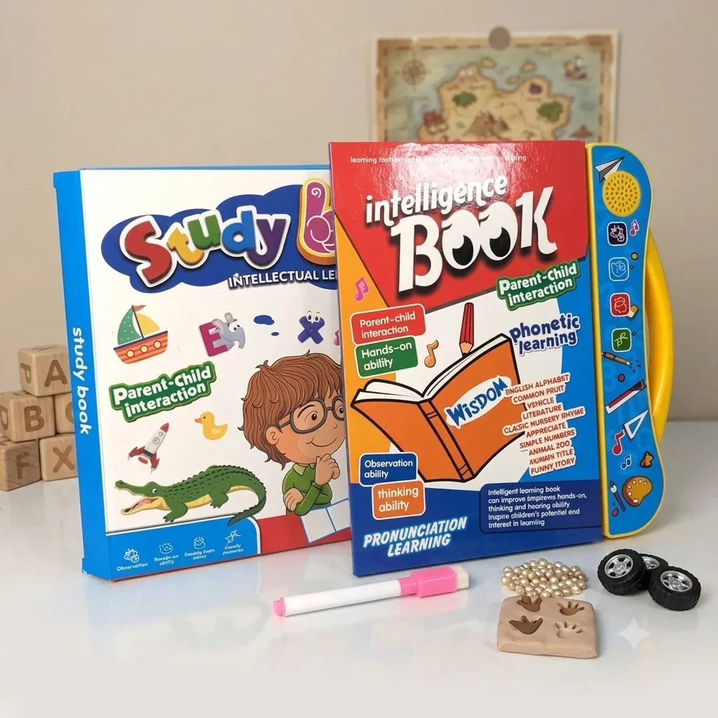 Kids Electronic Study Book for Intelligence Learning
