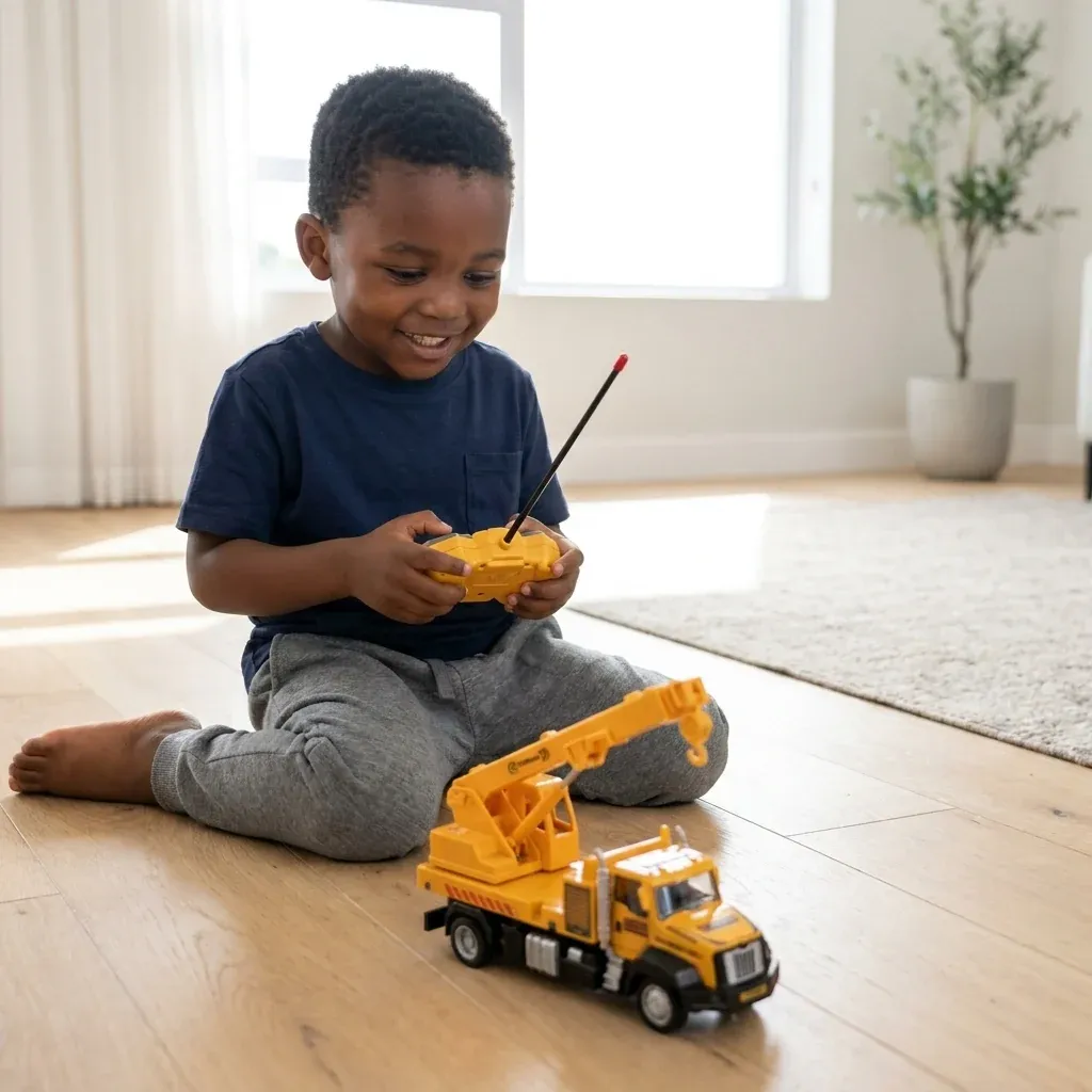 Remote Control Construction Crane Truck
