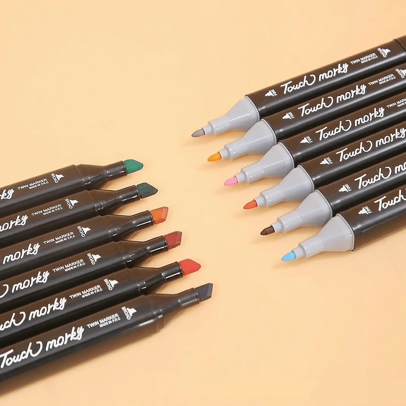 60PCS Sketch Art Markers for Kids