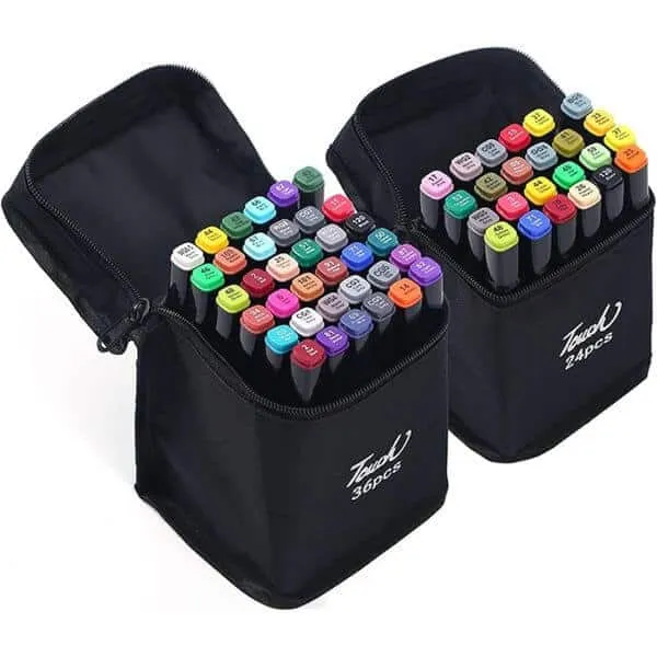 24PCS Sketch Art Markers for Kids