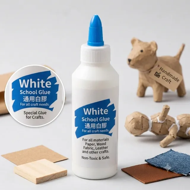 Handmade White Craft Glue | School Craft Activities