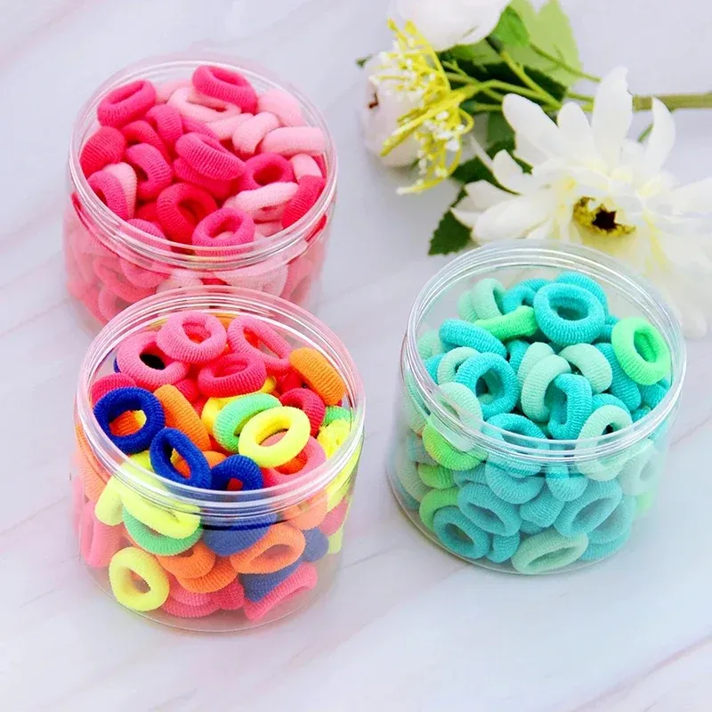 Kids Seamless Rubber Band Hair Rings
