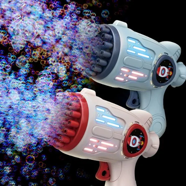 Colourful Automatic Bubble Launcher Toy