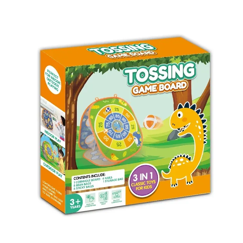 3 in 1 Portable Kids Tossing Game Board