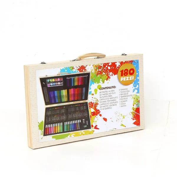 180-Piece Kids Art & Painting Set