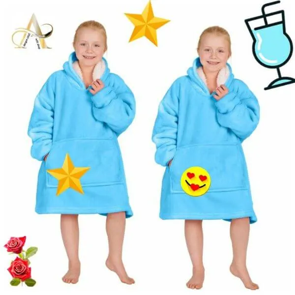 Plain Oversized Blanket Hoodie