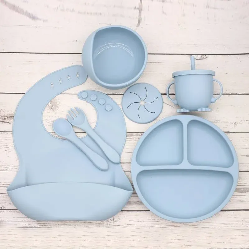 7 Piece Baby Feeding Set BPA Free
