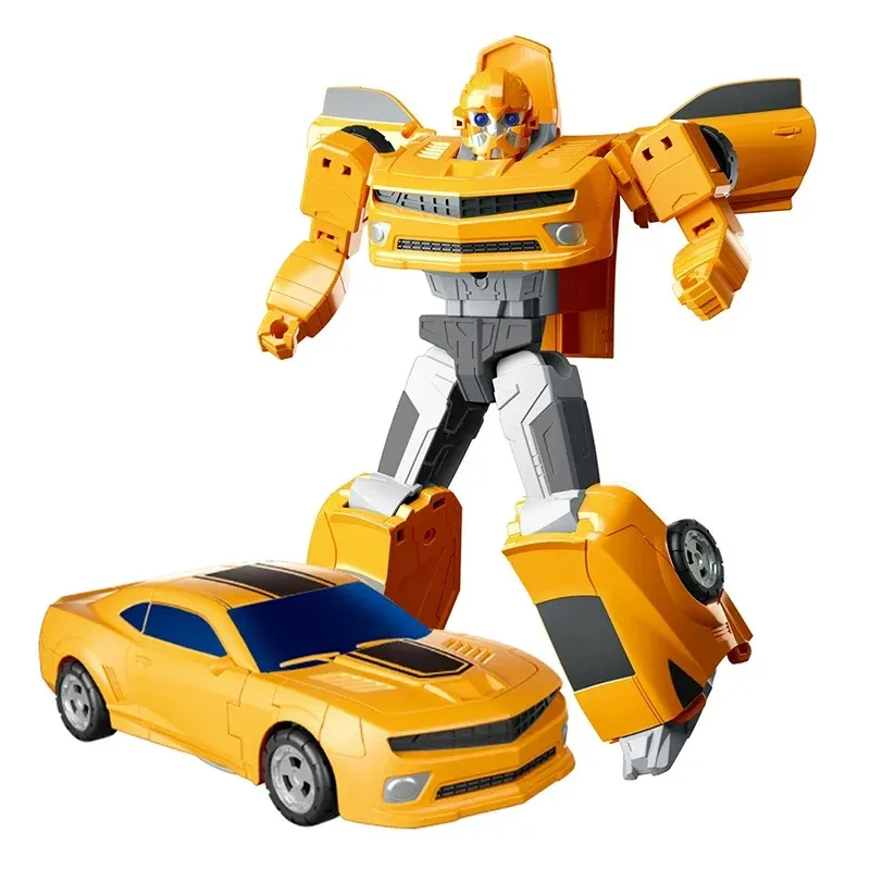 Sliding Transform Mini Robot Car Toy