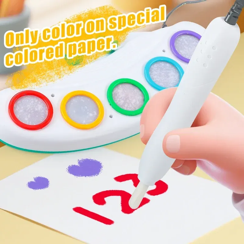 Magic Light Drawing Pen Set with LED Glow Board