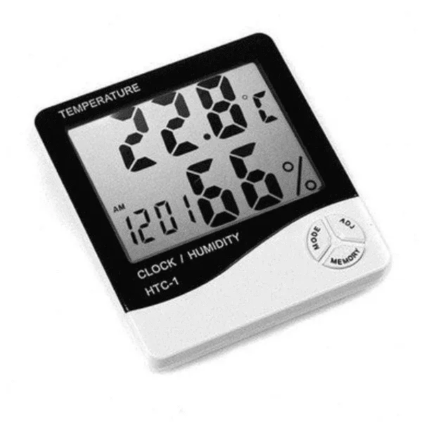 Digital Thermometer & Hygrometer with LCD Display