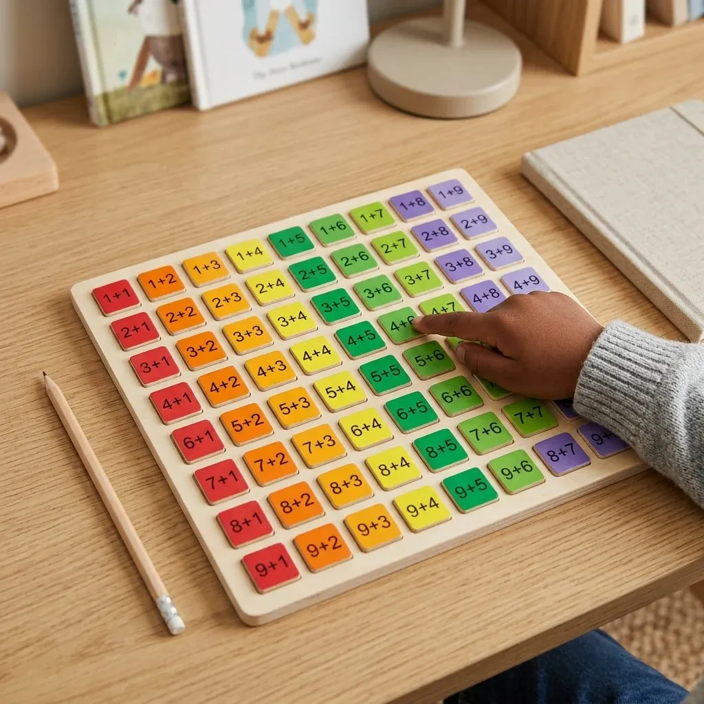 Kids Mathematics Wooden Learning Educational Set