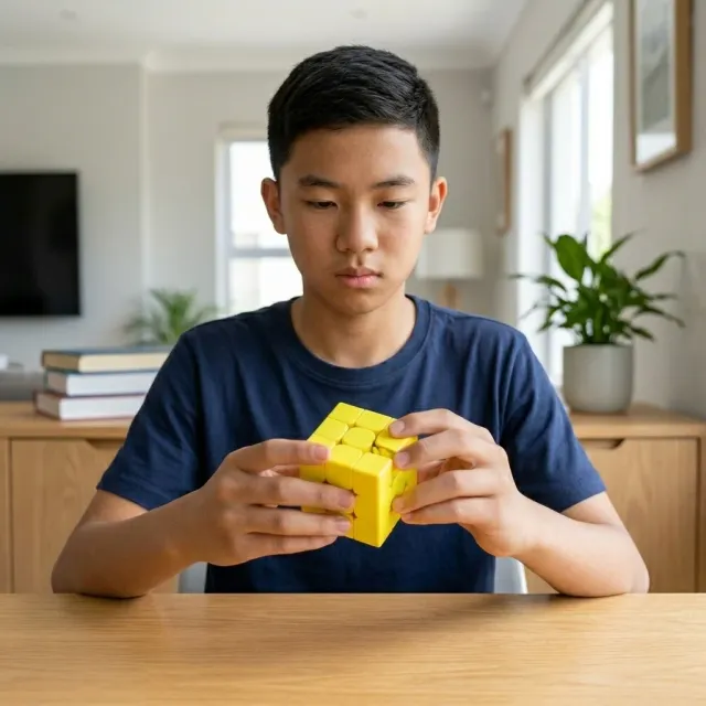 Stress Reliever Fidget 3D Puzzle Cube