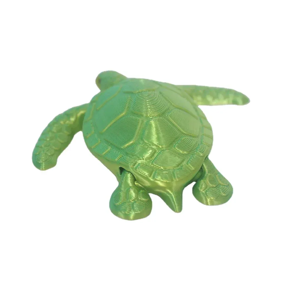 3D Printed Articulated Turtle Toy