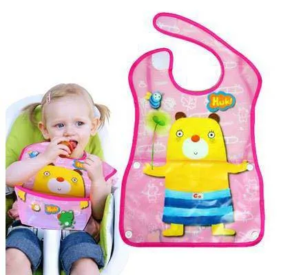 Baby Quick Wash Bib - Easy Cleanup for Mealtime Messes