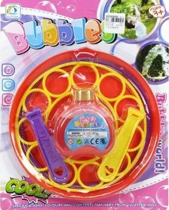 Soap Bubble Maker 170ml - Create Bigger Bubbles Outdoors!