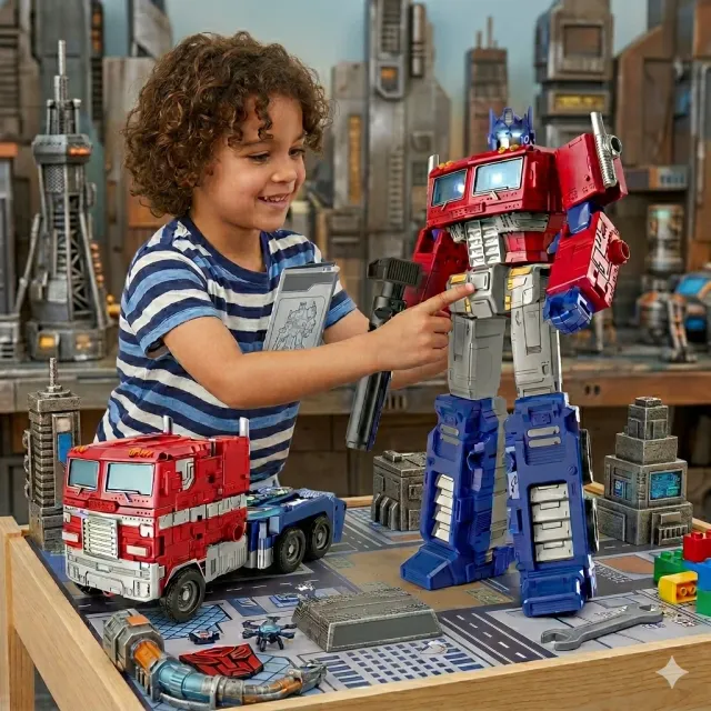 2-in-1 Deformation Truck Robot Toy