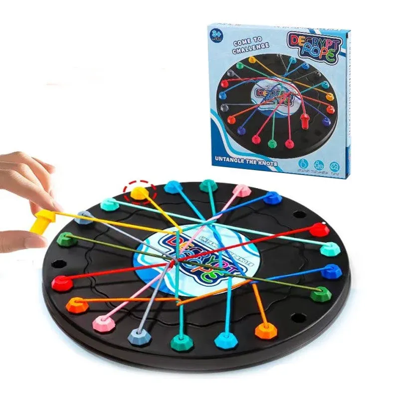 Desktop Triangle Rubber Band Puzzle
