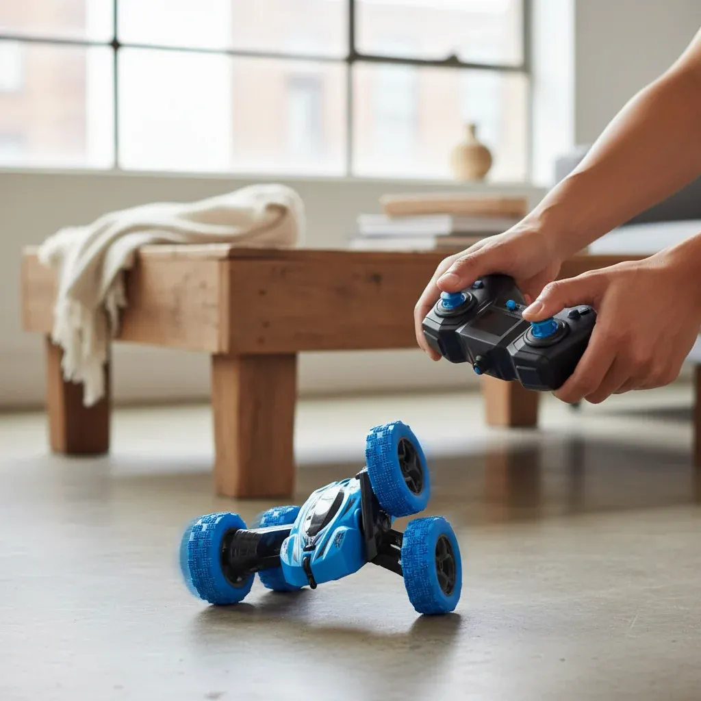 2.4GHz Double-Sided 360 Stunt Remote Control Car