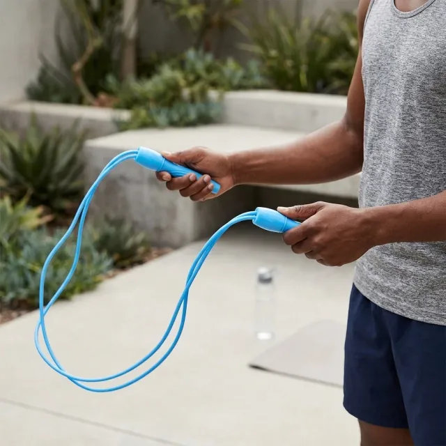 Adjustable Colourful PVC Jump Rope