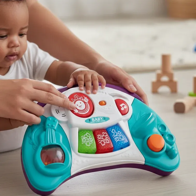 Educational Baby Musical Instrument Toy Set with Lights
