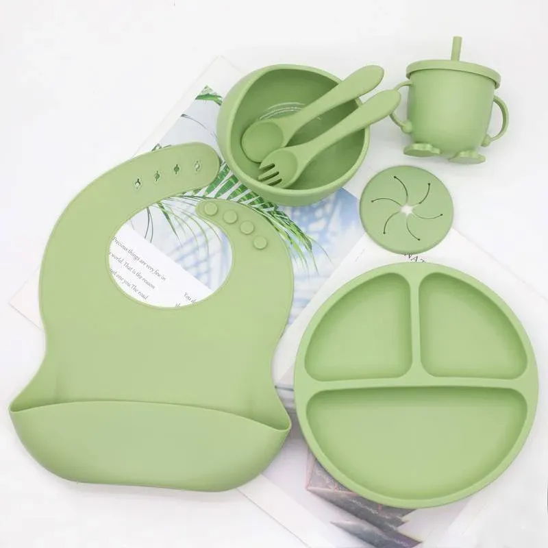 7 Piece Baby Feeding Set BPA Free
