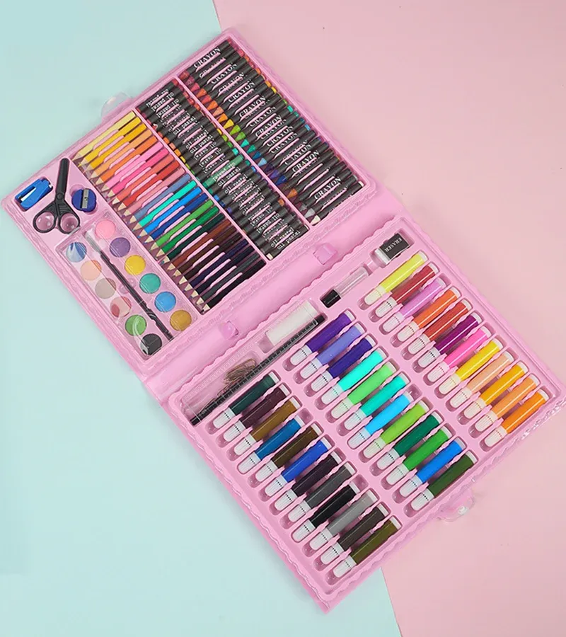 450 PCS Deluxe Childrens Stationery Artist Painting Gift Box