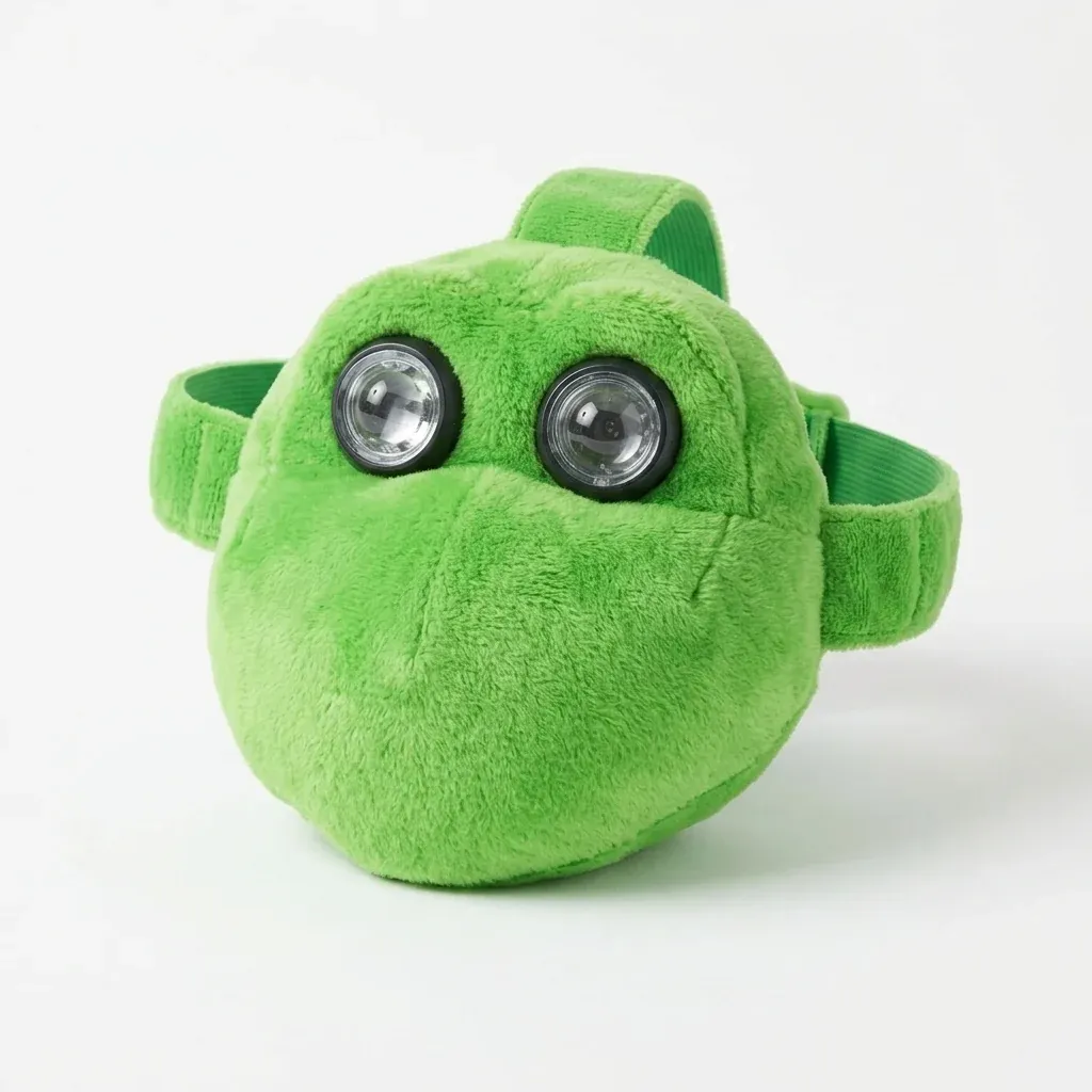 Visible Fabric Soft Mascot Frog Plush Toy