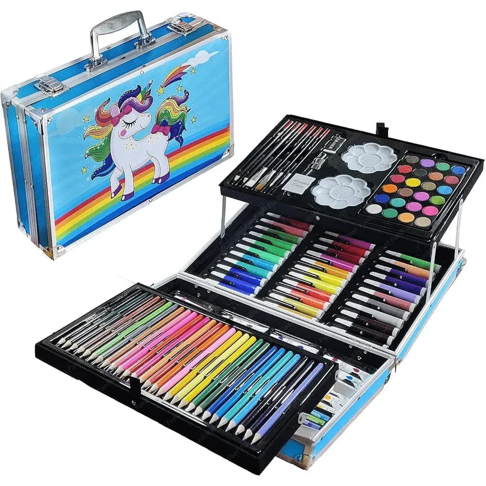 145-Piece Deluxe Art Set with Aluminium Case