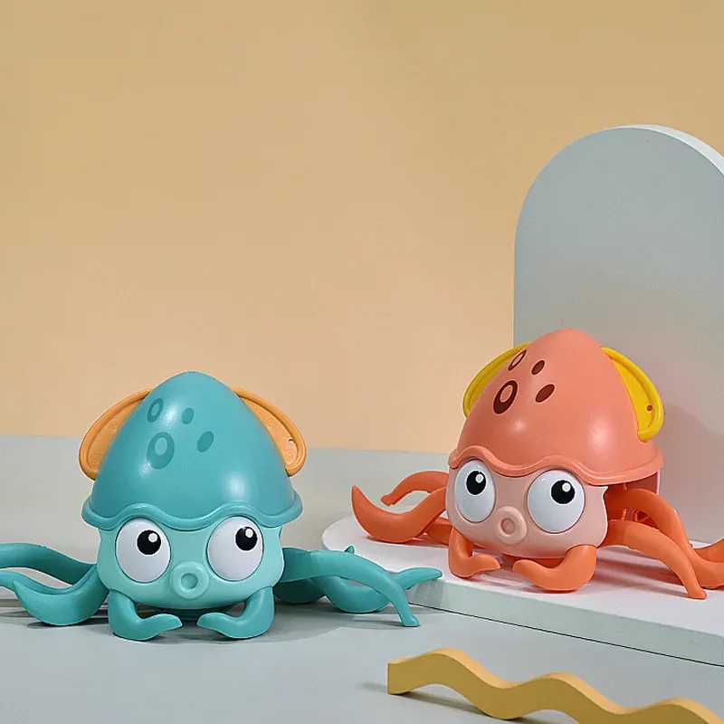 Unisex Outdoor Amphibious Octopus Bath Toy