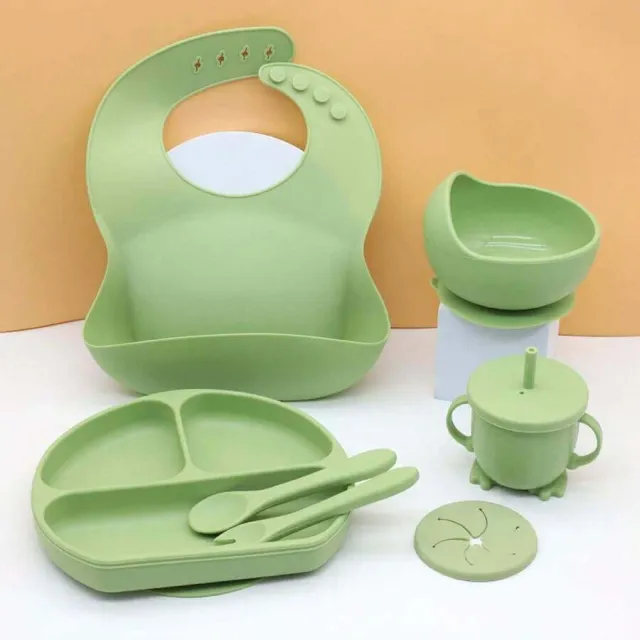 7 Piece Baby Feeding Set BPA Free