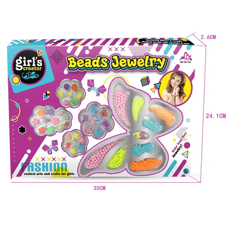 Children's DIY Jewelry Making Bead Kit