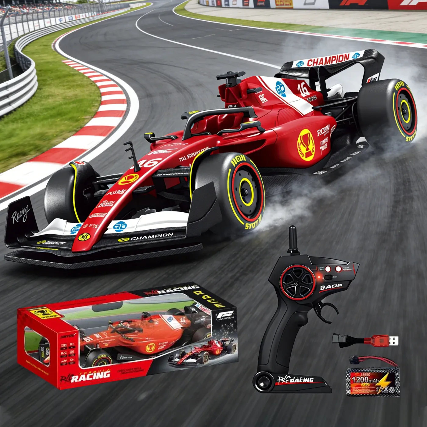 F1 App-Controlled High Speed RC Car