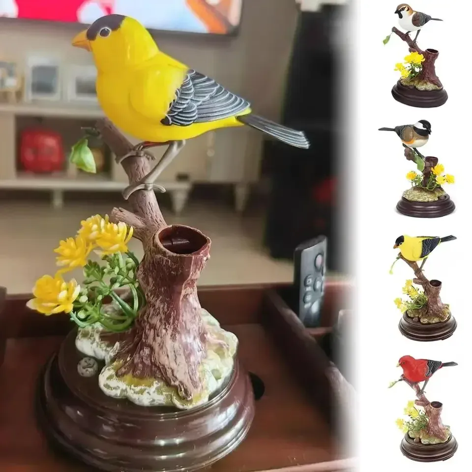 Voice Control Simulation Home Decorative Toy