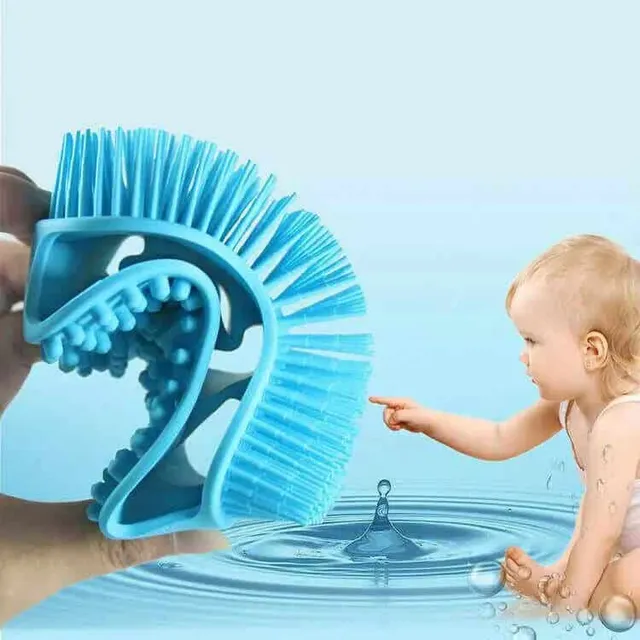 Silicone Baby Shower Brush BPA Free