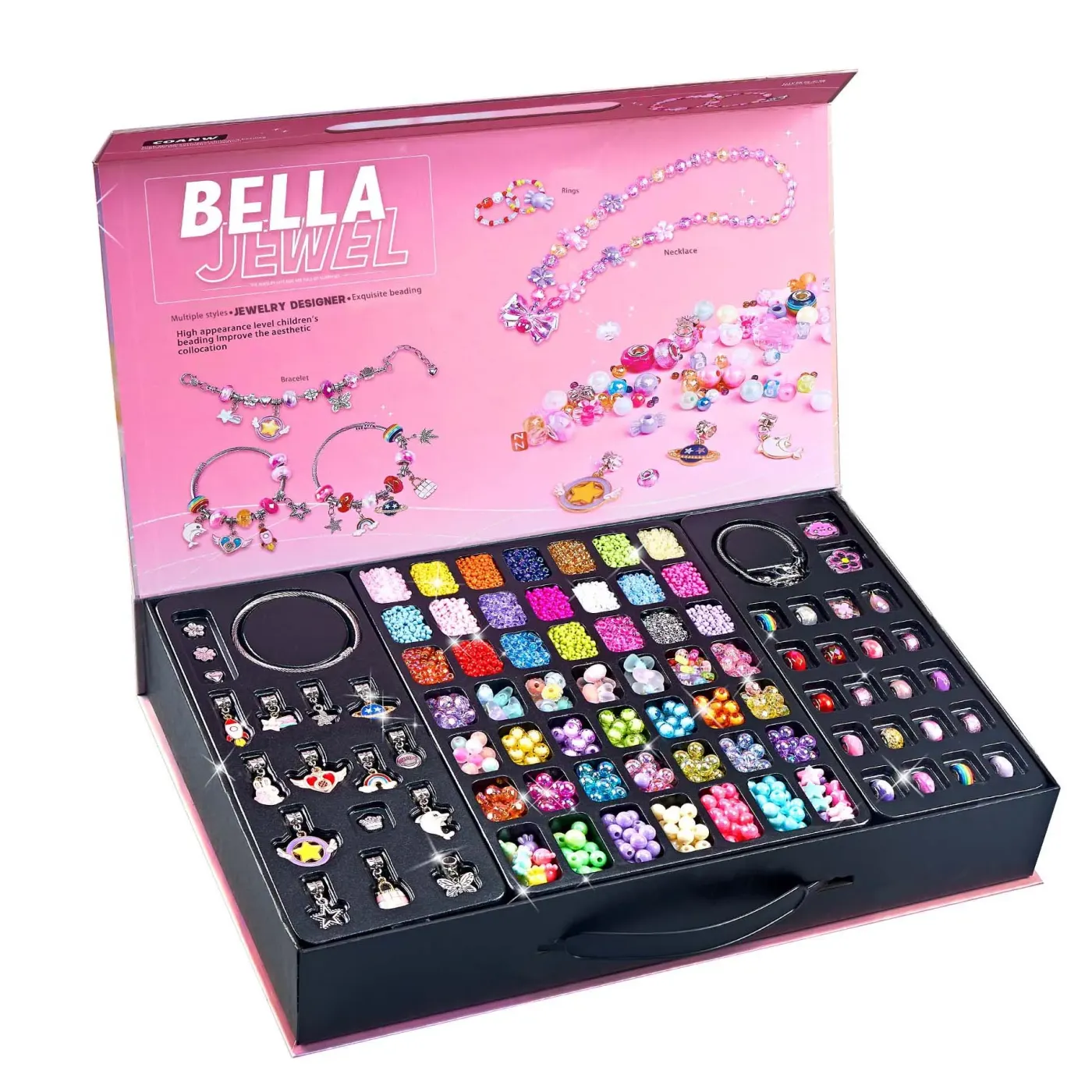 3-in-1 DIY Beaded Jewelry Making Set