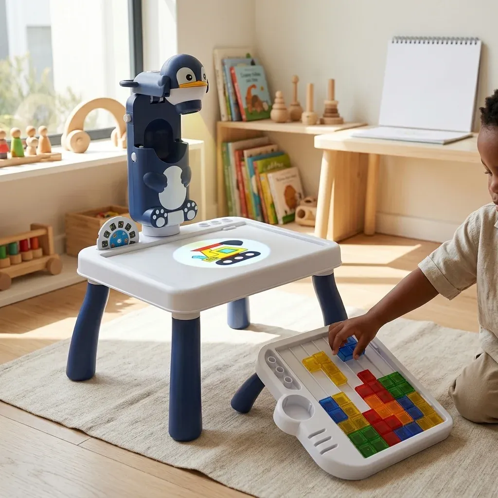 Creative Kids Drawing and Projection Art Desk