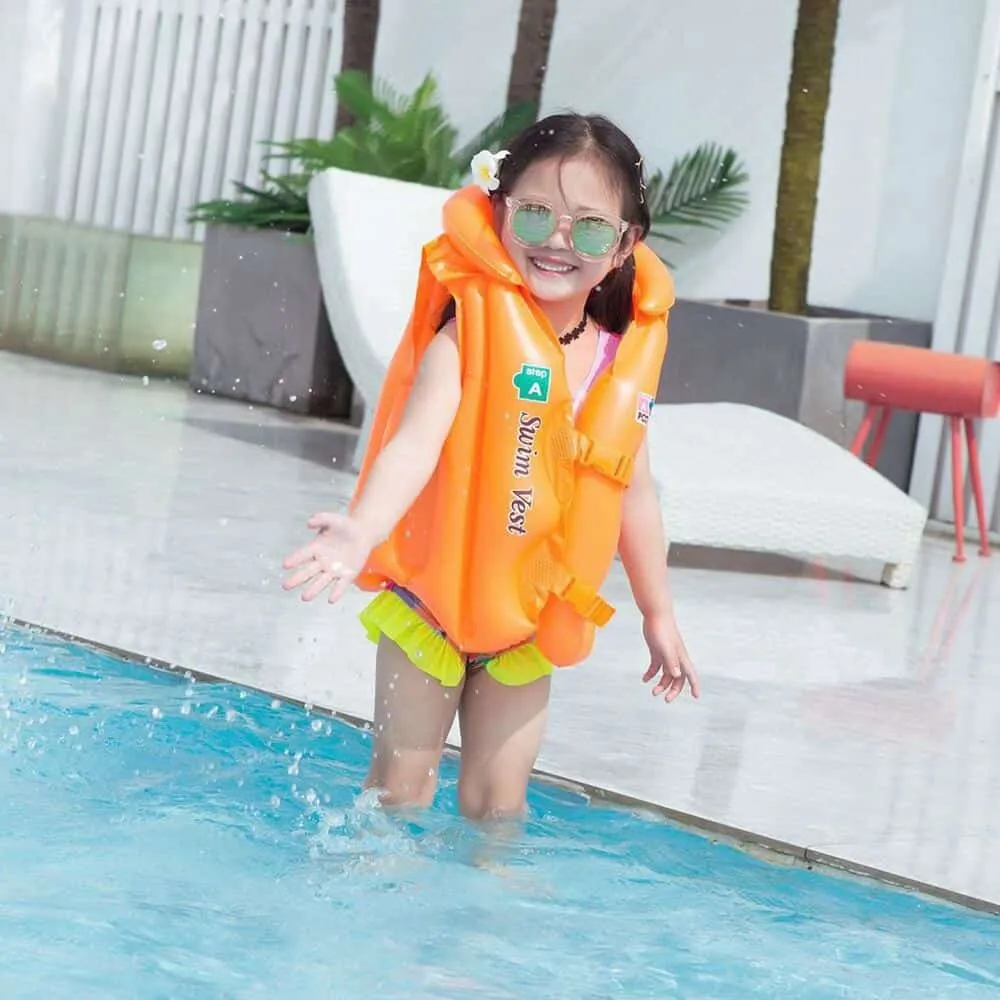 Kids Life Jacket Inflatable Vest Medium