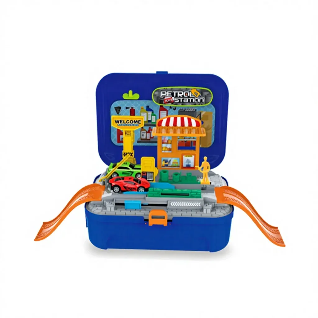 Gas Station Simulation Backpack Role Playing Toy