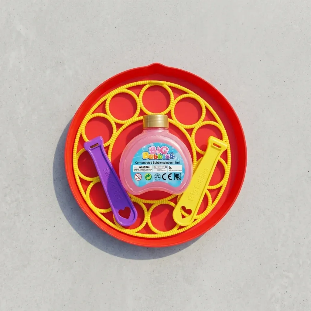 Soap Bubble Maker 170ml - Create Bigger Bubbles Outdoors!