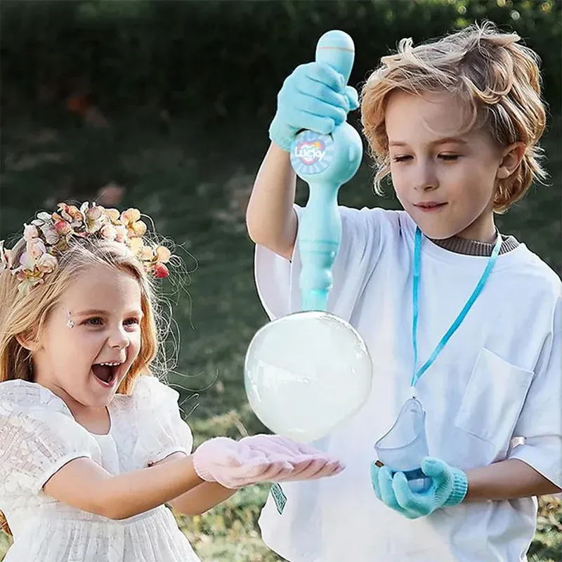 Elastic Magic Wand Smoke Bubble Machine